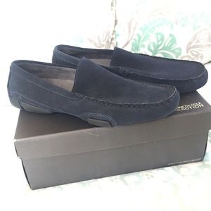kenneth cole blue suede shoes